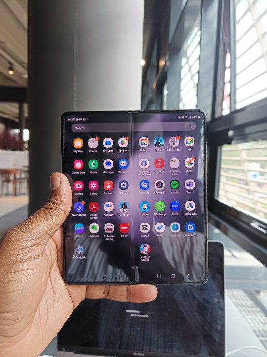 Hands-On with the Samsung Galaxy Z Fold 5: A Closer Look at the Future of Foldables