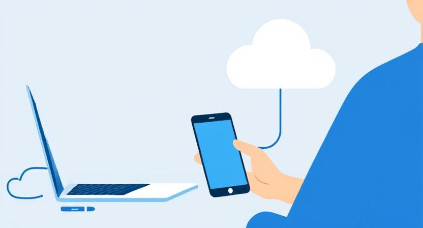 Illustration of how to back up your smartphone without using paid cloud services