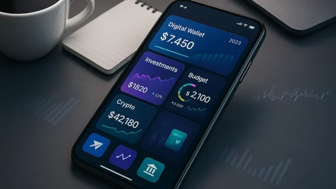 assets_task_01jwk5bx1gf03b7zdqfhy8hy1r_1748694934_img_0 Top Fintech Apps 2025 displayed on a smartphone with budgeting, investing, and payment tools on screen, symbolizing modern financial management.