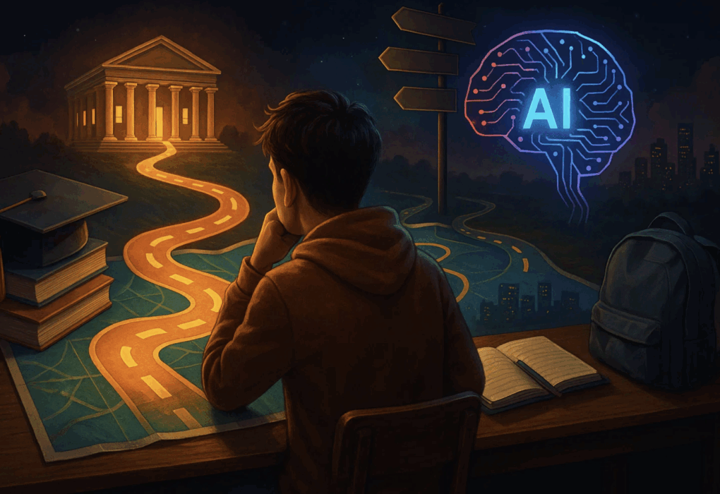 The Student Roadmap to College Choices and Career Growth with AI